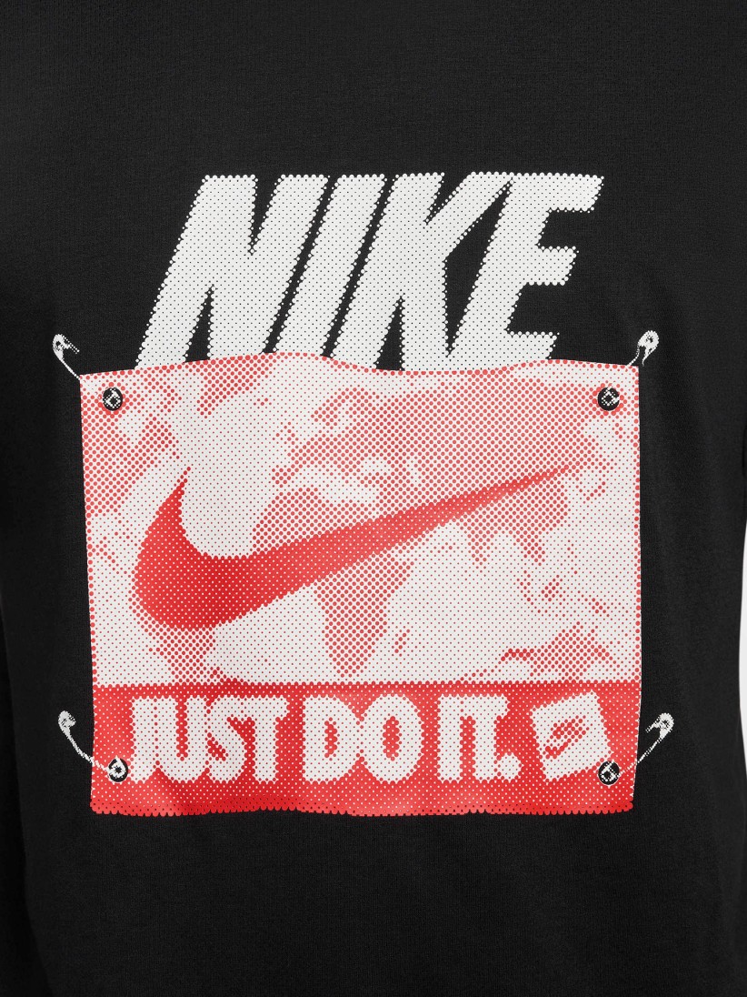 T-shirt de Running Nike Rise 365 Run Energy Dri-FIT Preta Para Homem