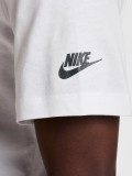 Camiseta Nike Sportswear Triple Swoosh Blanca Para Hombre