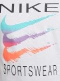 Camiseta Nike Sportswear Triple Swoosh Blanca Para Hombre