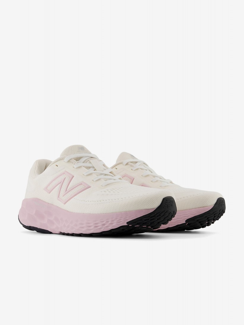 Sapatilhas New Balance Fresh Foam X EVOZ v4 Bege Para Mulher