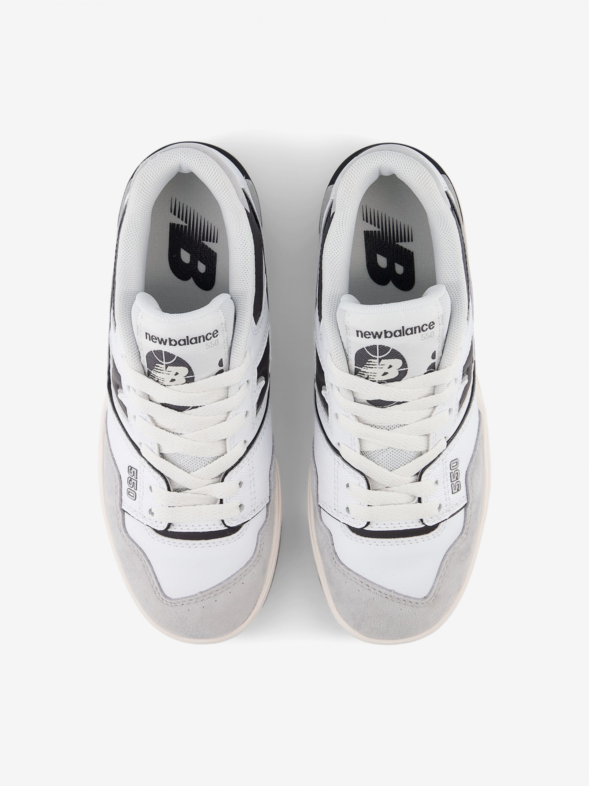 Sapatilhas New Balance GSB550 V1 Brancas e Pretas