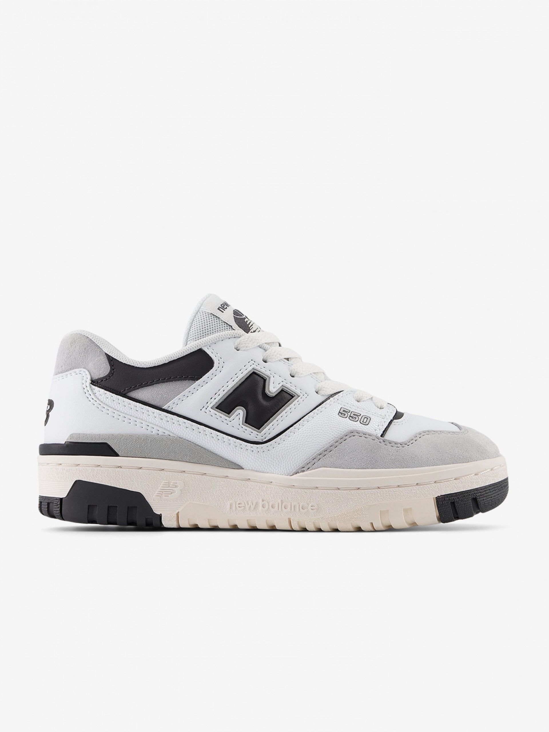 Sapatilhas New Balance GSB550 V1 Brancas e Pretas