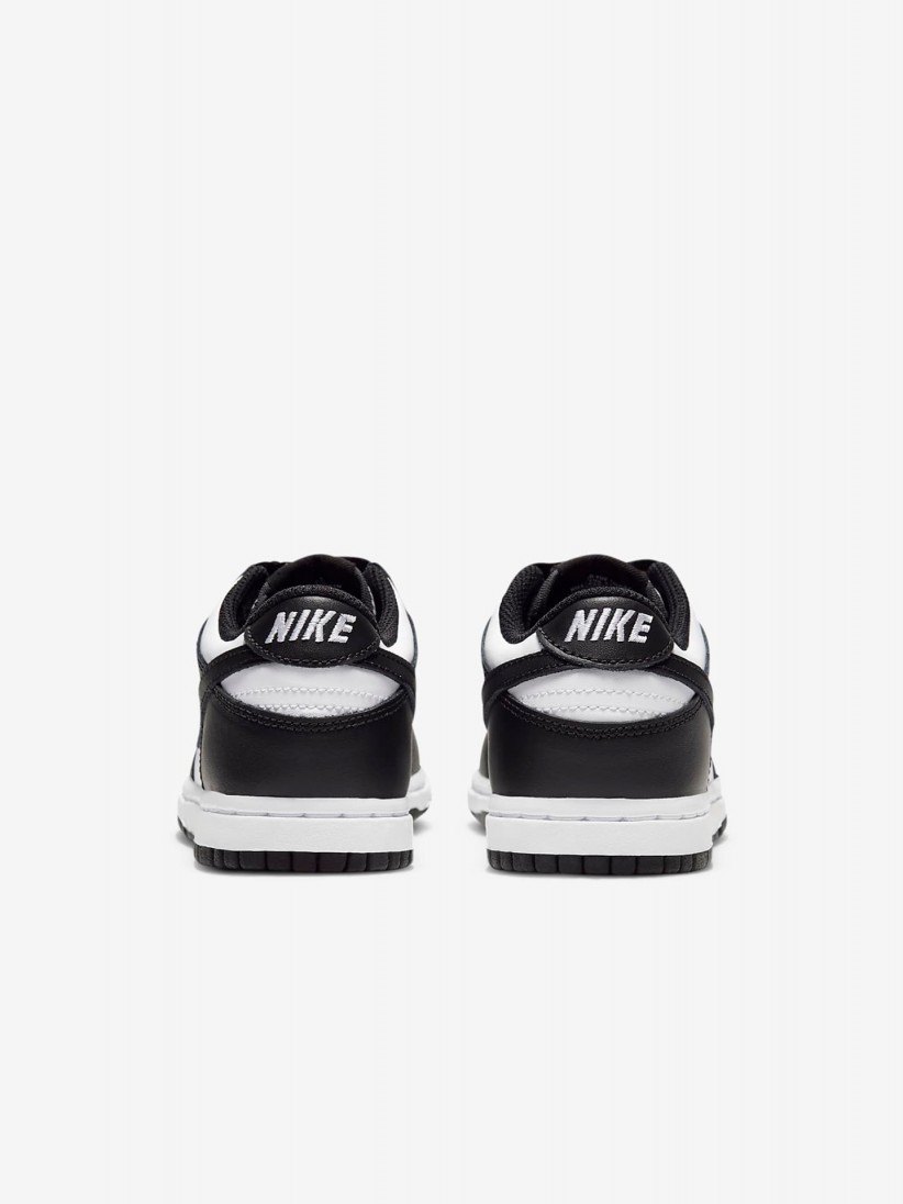 Zapatillas Nike Dunk Low Negras y Blancas Para Ni�o