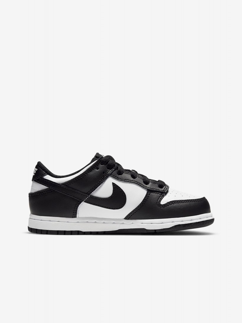 Zapatillas Nike Dunk Low Negras y Blancas Para Ni�o