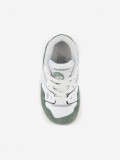 Sapatilhas New Balance ISB550 Brancas e Verdes