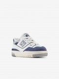 Sapatilhas New Balance ISB550 Brancas e Azuis