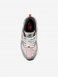 Sapatilhas New Balance PZ530 V1 Prateadas e Coral