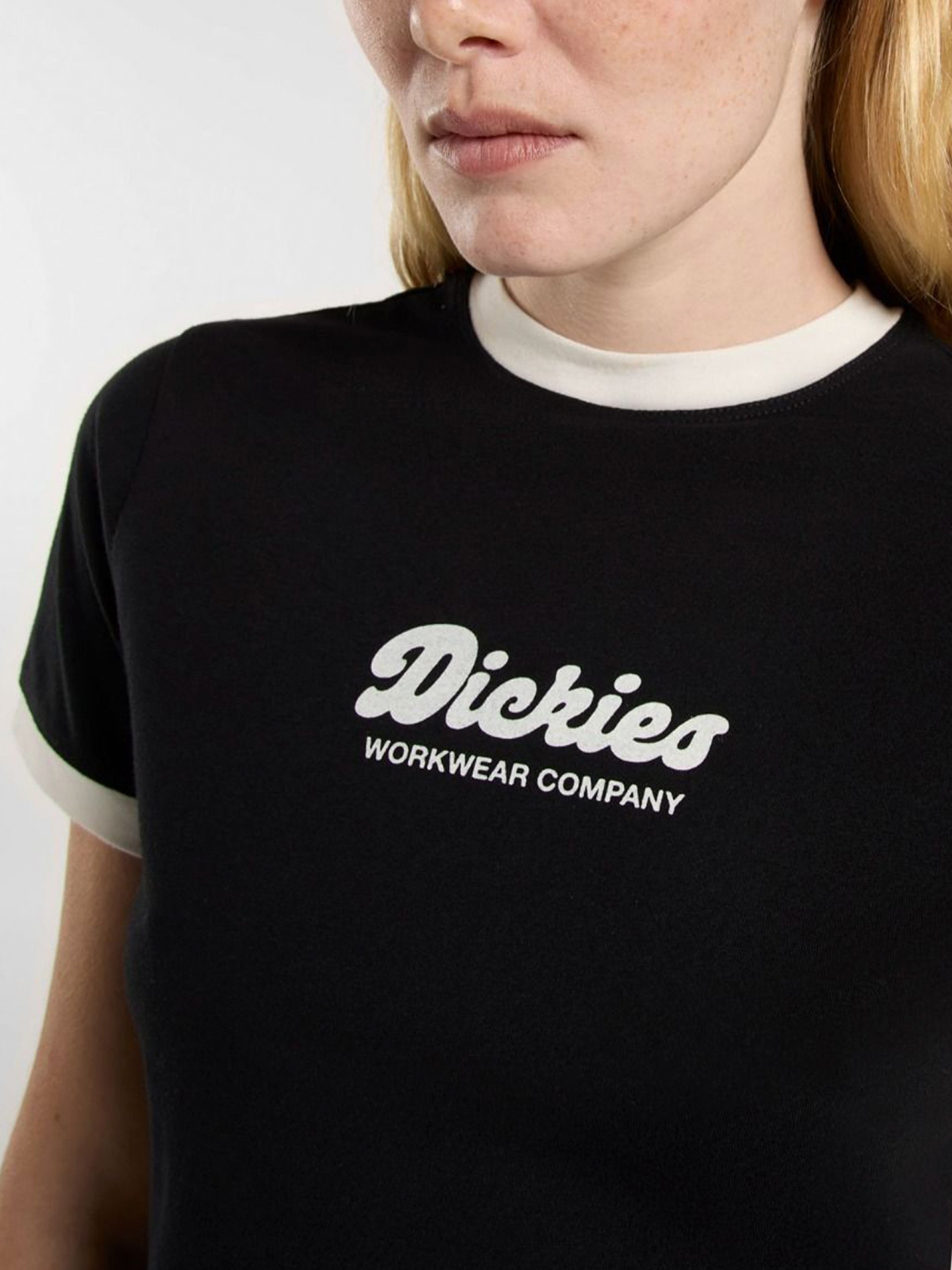 Dickies Lewistown Ringer Black T-shirt