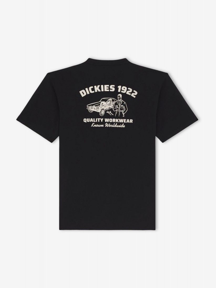 Tシャツ・カットソー DICKIES Men T-shirt Black DK0A4Z96 BLK1 Dickies Mechanic Black T-shirt - DK0A4Z96BLK1 - BZR Online