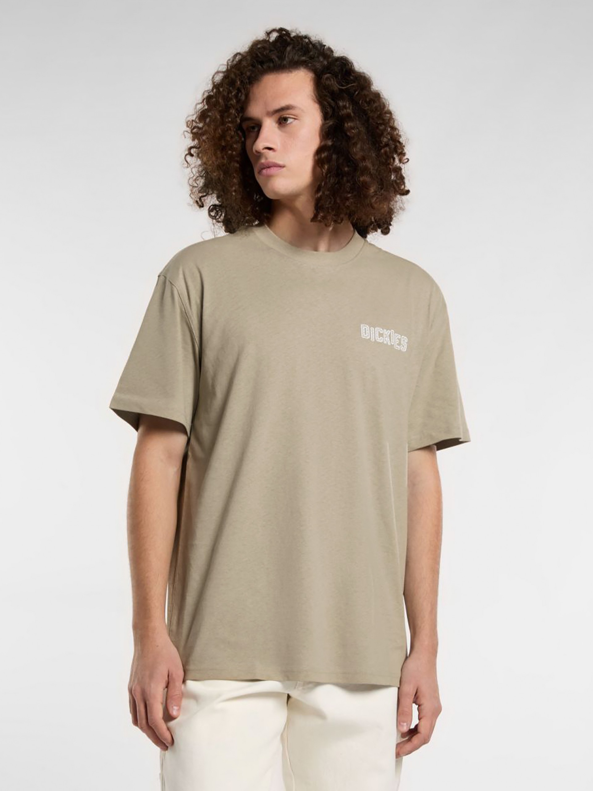 Camiseta Dickies Service Bricklane Beige