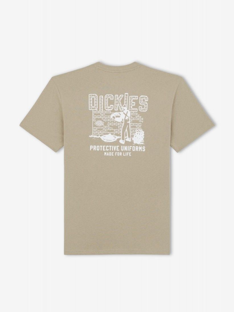 T-shirt Dickies Service Bricklane Bege