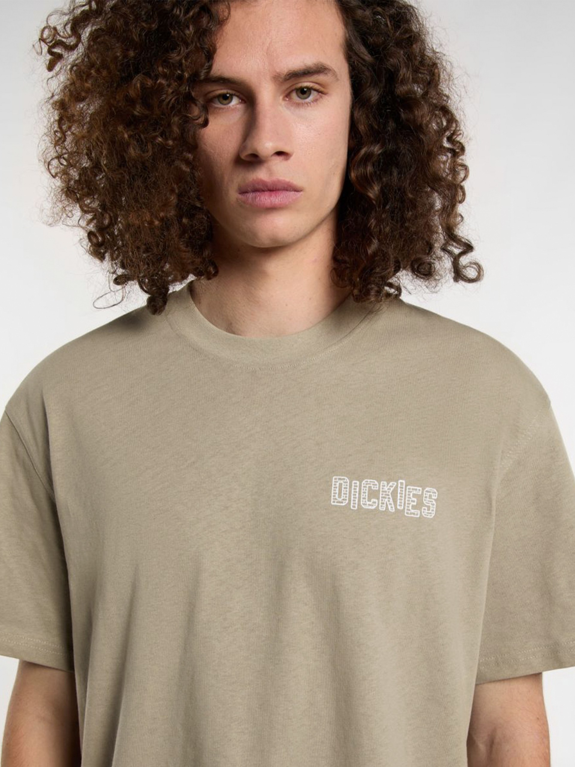 Camiseta Dickies Service Bricklane Beige
