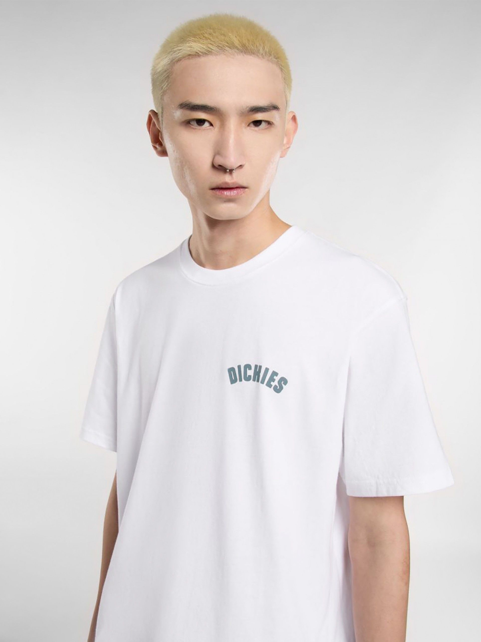 Dickies Circle Logo White T-shirt