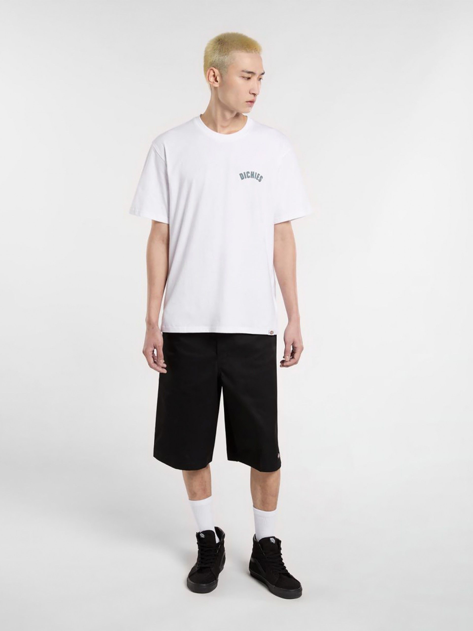 Dickies Circle Logo White T-shirt