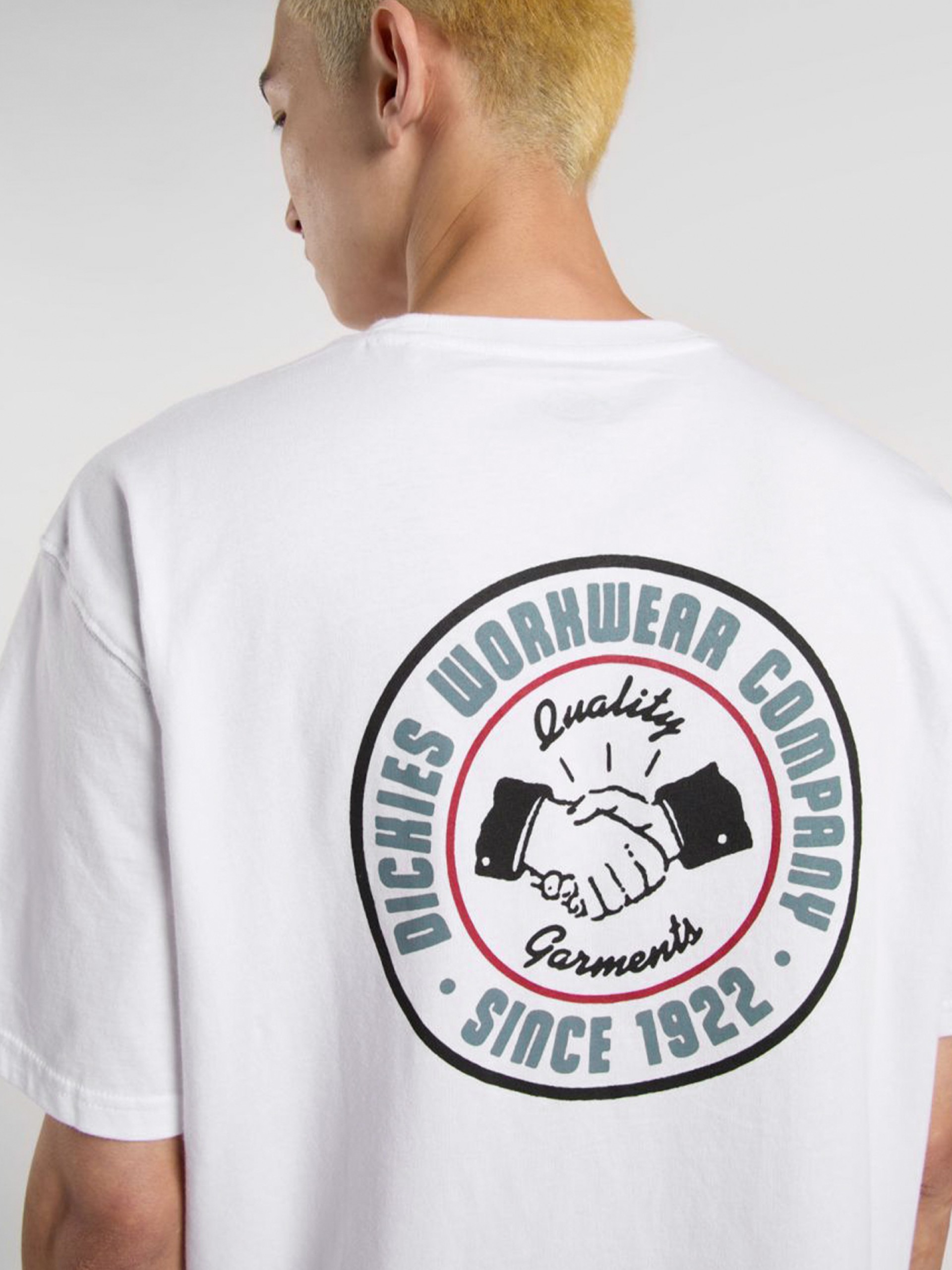 Dickies Circle Logo White T-shirt
