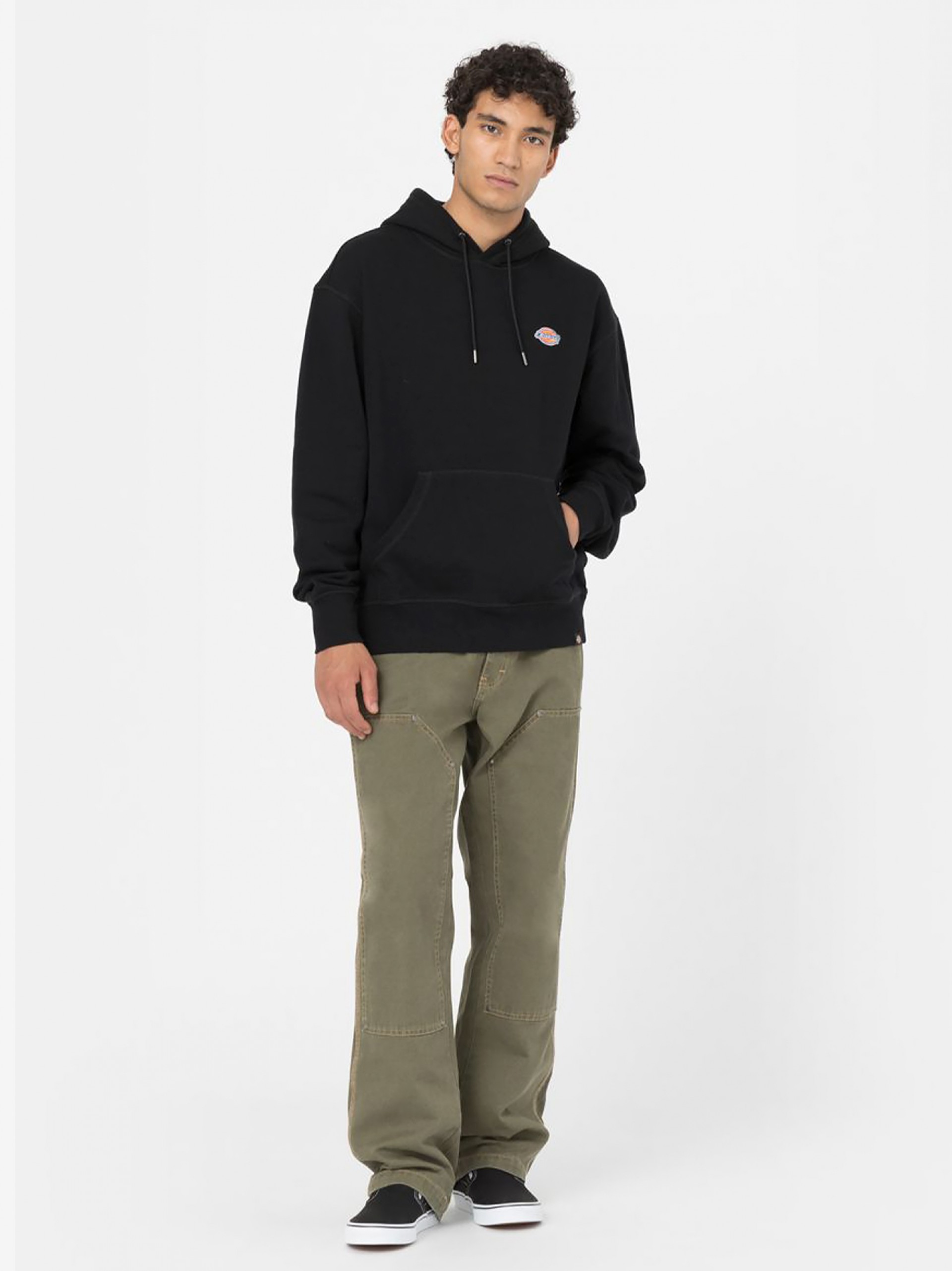 Sudadera con Capucha Dickies Millersburg Negra