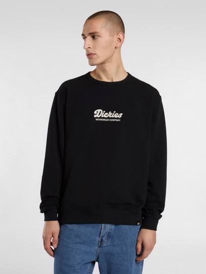 Dickies Crew Lewistown Black Sweater