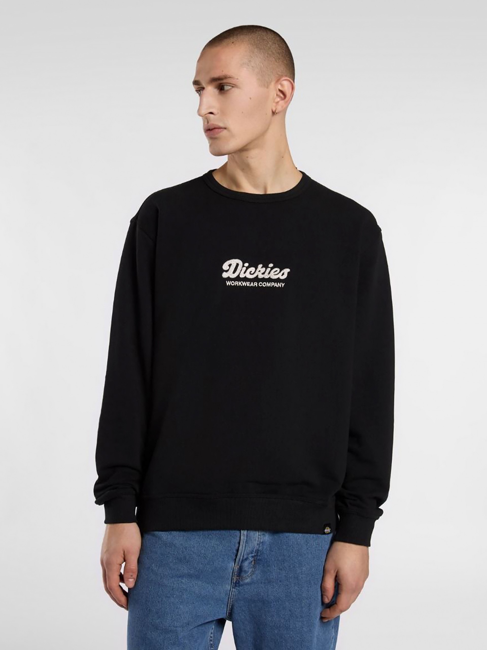 Camisola Dickies Crew Lewistown Preta