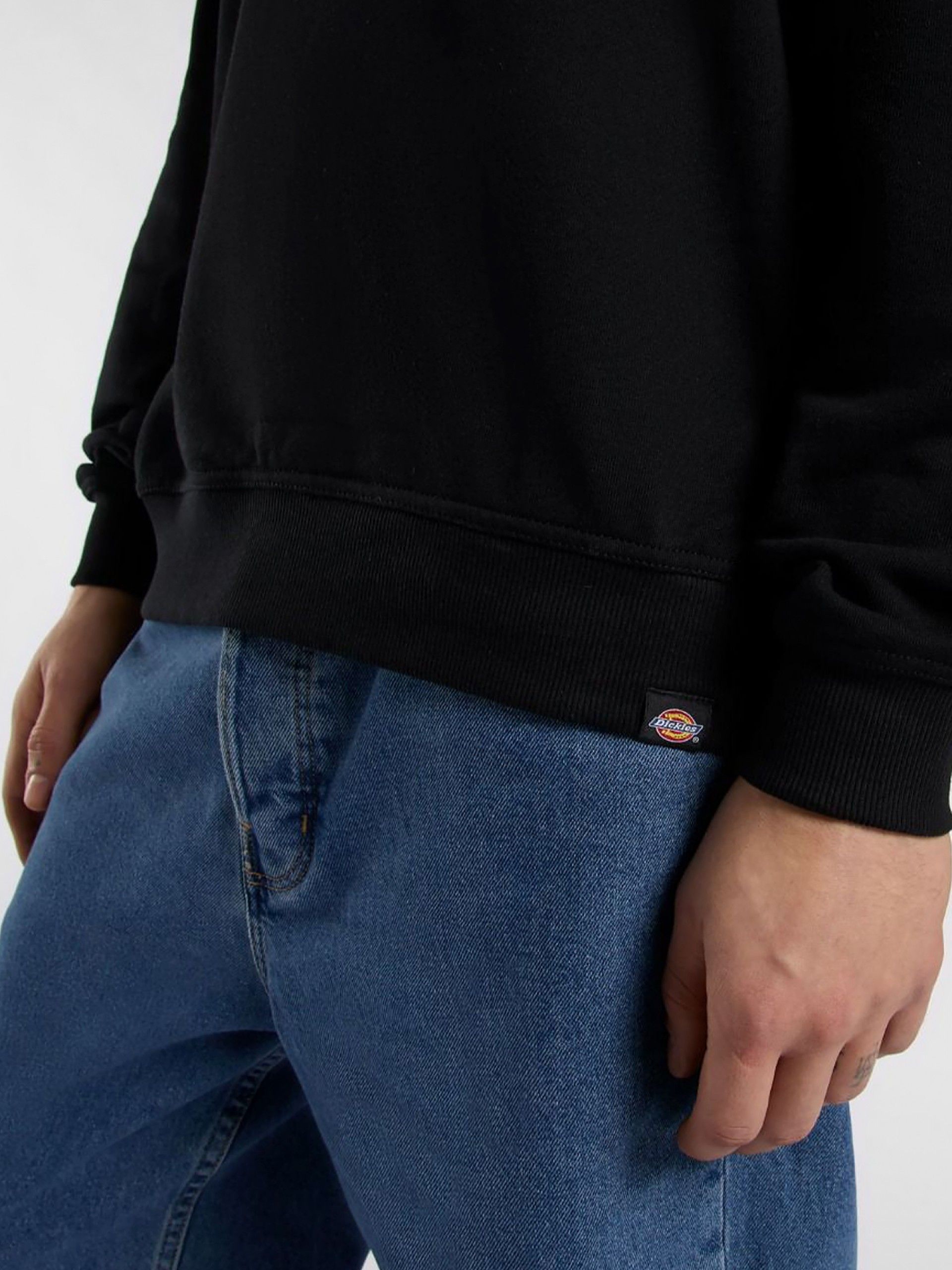 Camisola Dickies Crew Lewistown Preta