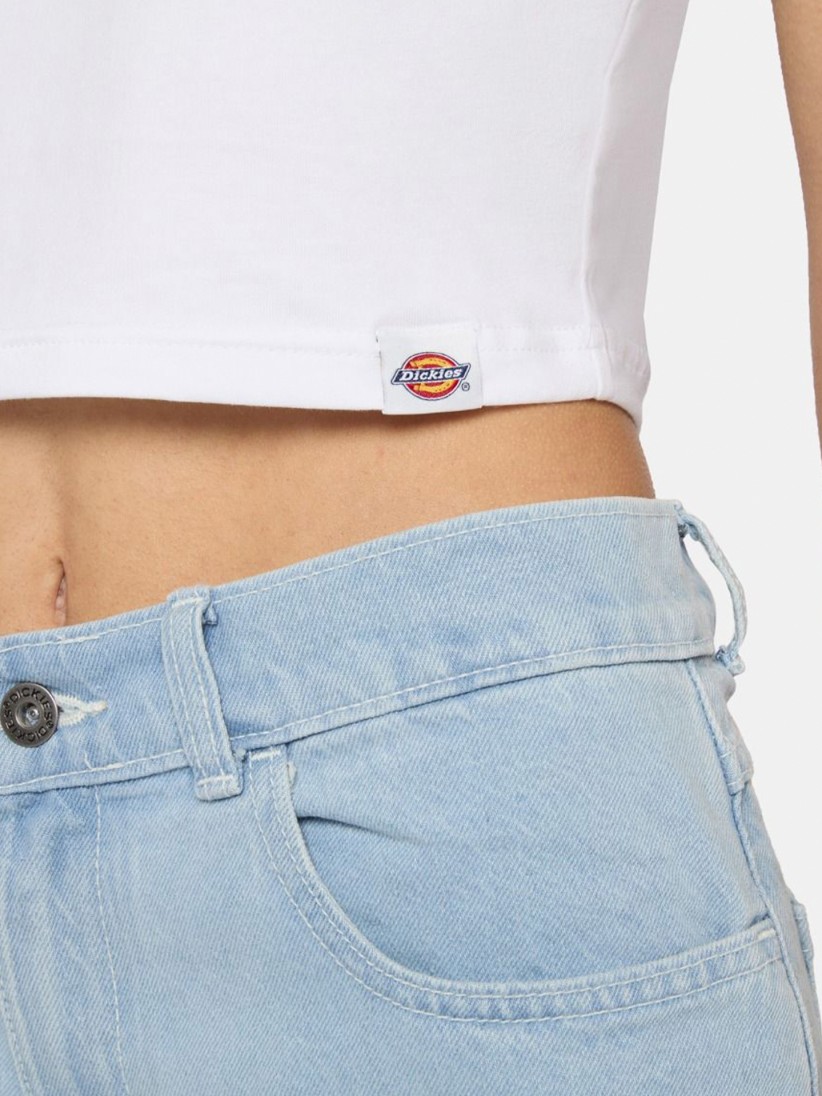 T-shirt Dickies Powers Branca