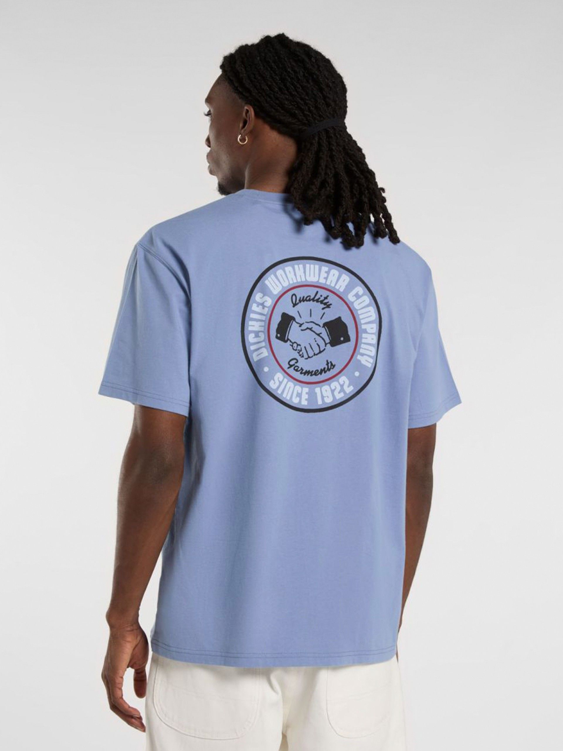 Dickies Circle Logo Blue T-shirt