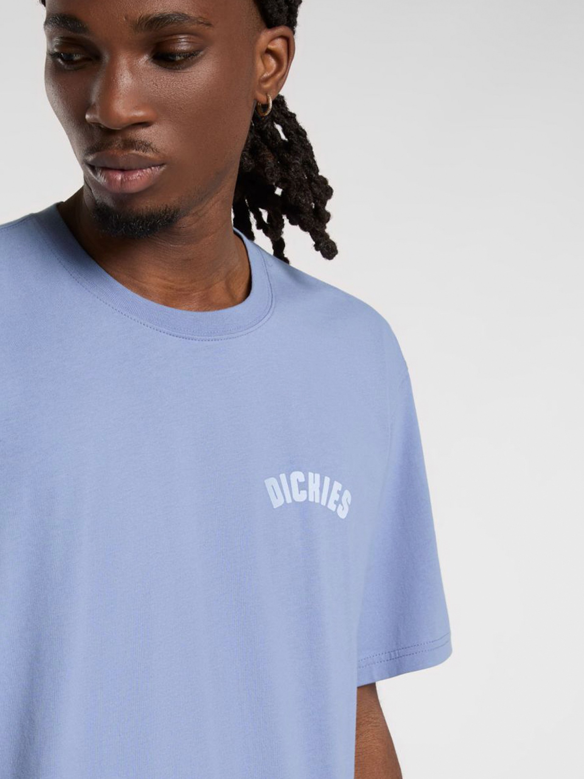 Dickies Circle Logo Blue T-shirt