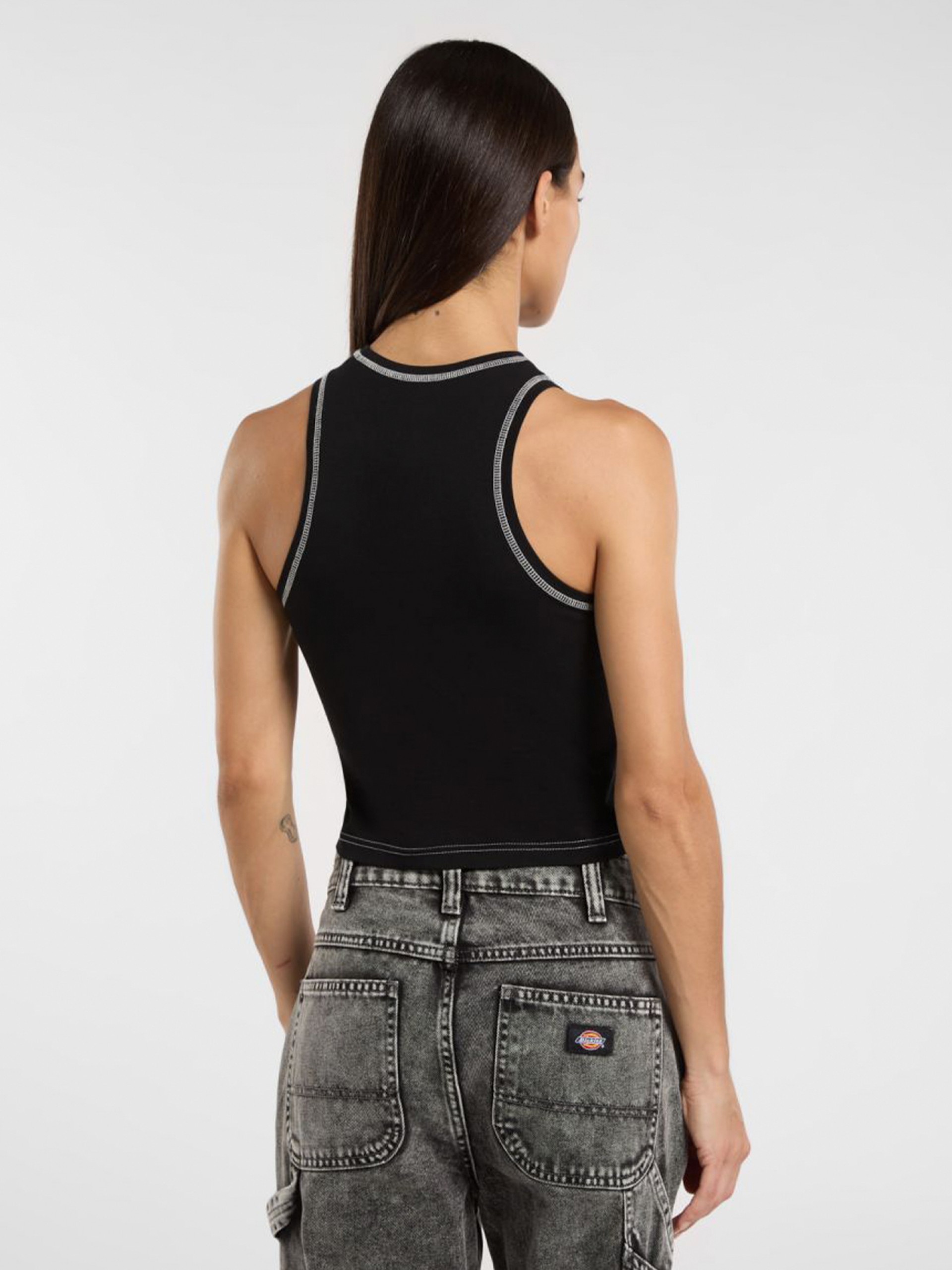 T-shirt Dickies Racer Preta