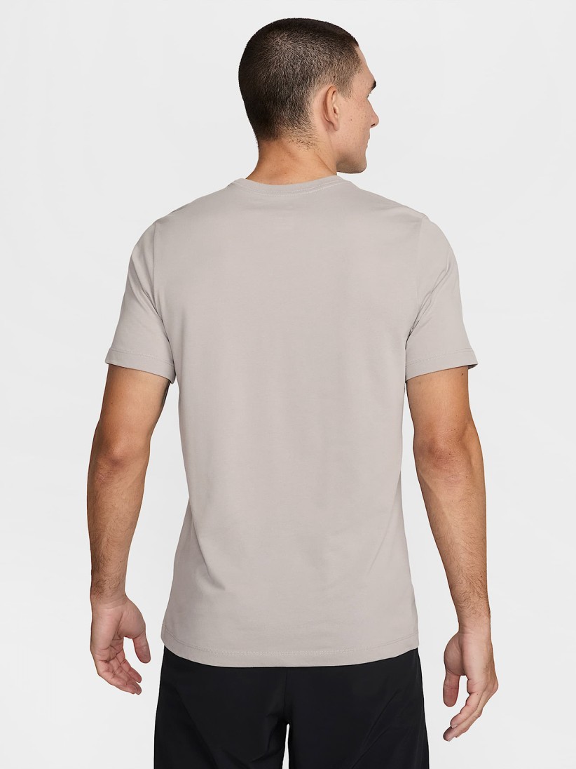 Camiseta de Trail Nike Dri-FIT Gris Para Hombre