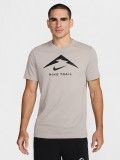 Camiseta de Trail Nike Dri-FIT Gris Para Hombre