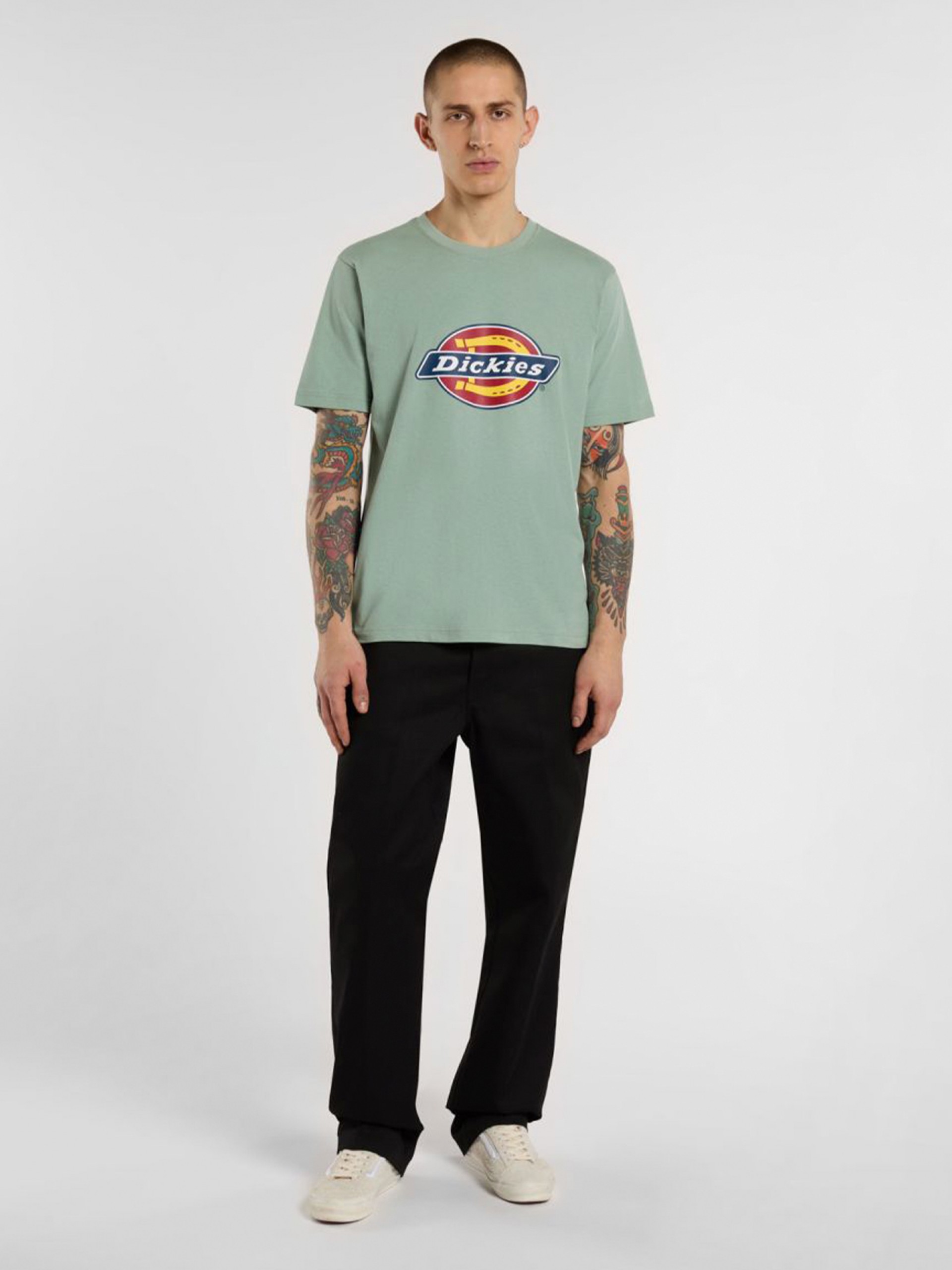 Dickies Icon Logo Green T-shirt