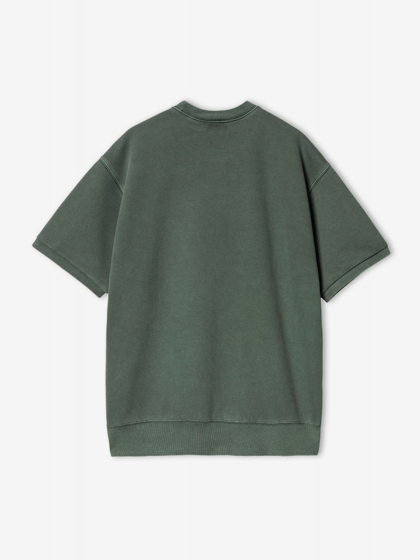Sudadera de Manga Corta Carhartt WIP Library Verde