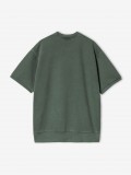 Sudadera de Manga Corta Carhartt WIP Library Verde