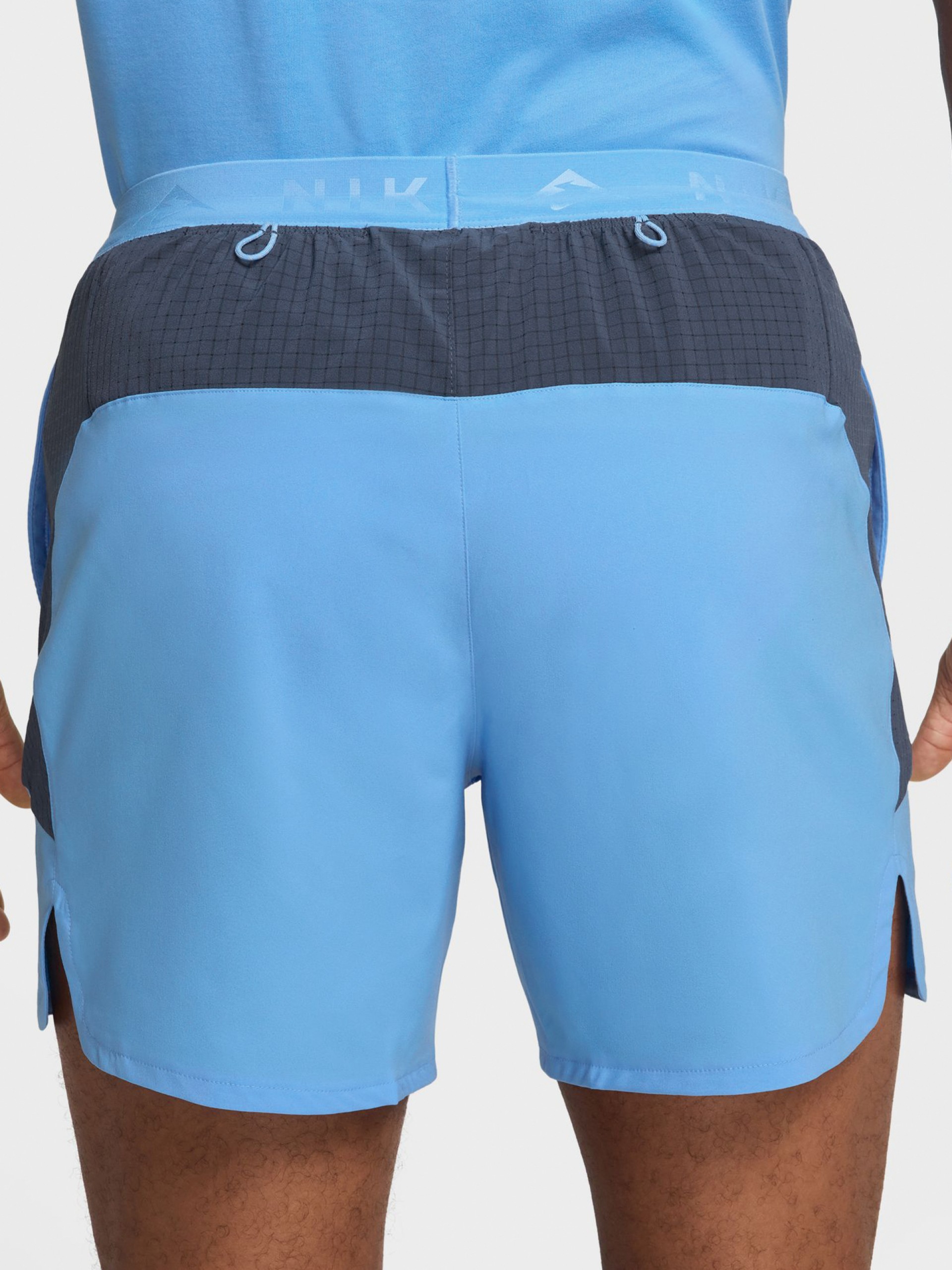 Pantalones Cortos de Trail Nike Dri-FIT 15cm Azules Para Hombre