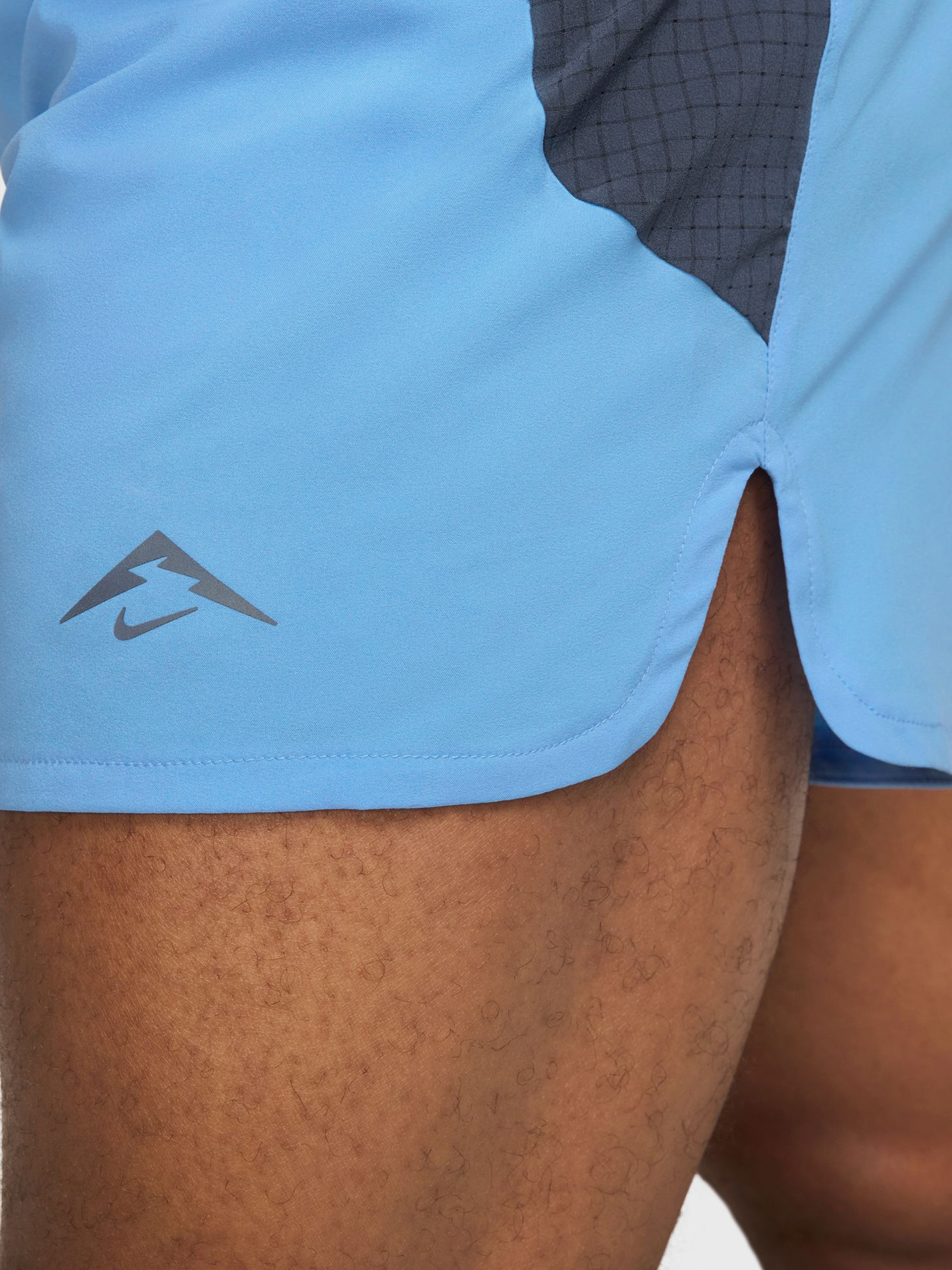Pantalones Cortos de Trail Nike Dri-FIT 15cm Azules Para Hombre