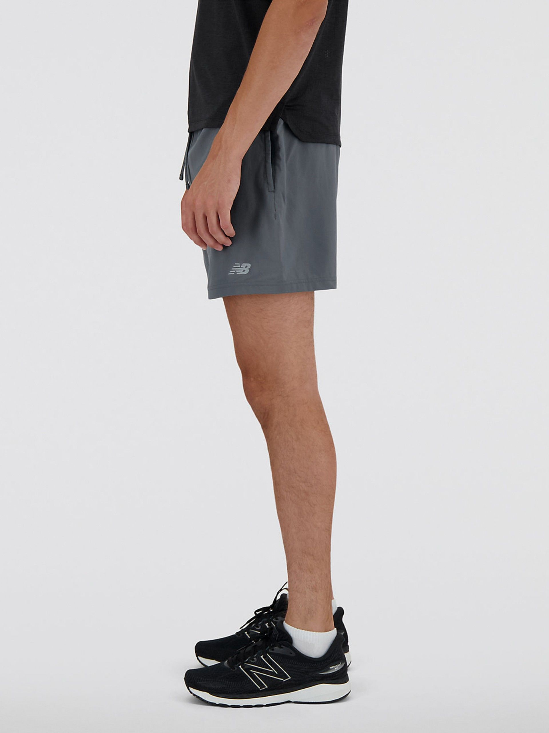 New Balance Sport Essentials 13cm Grey Shorts