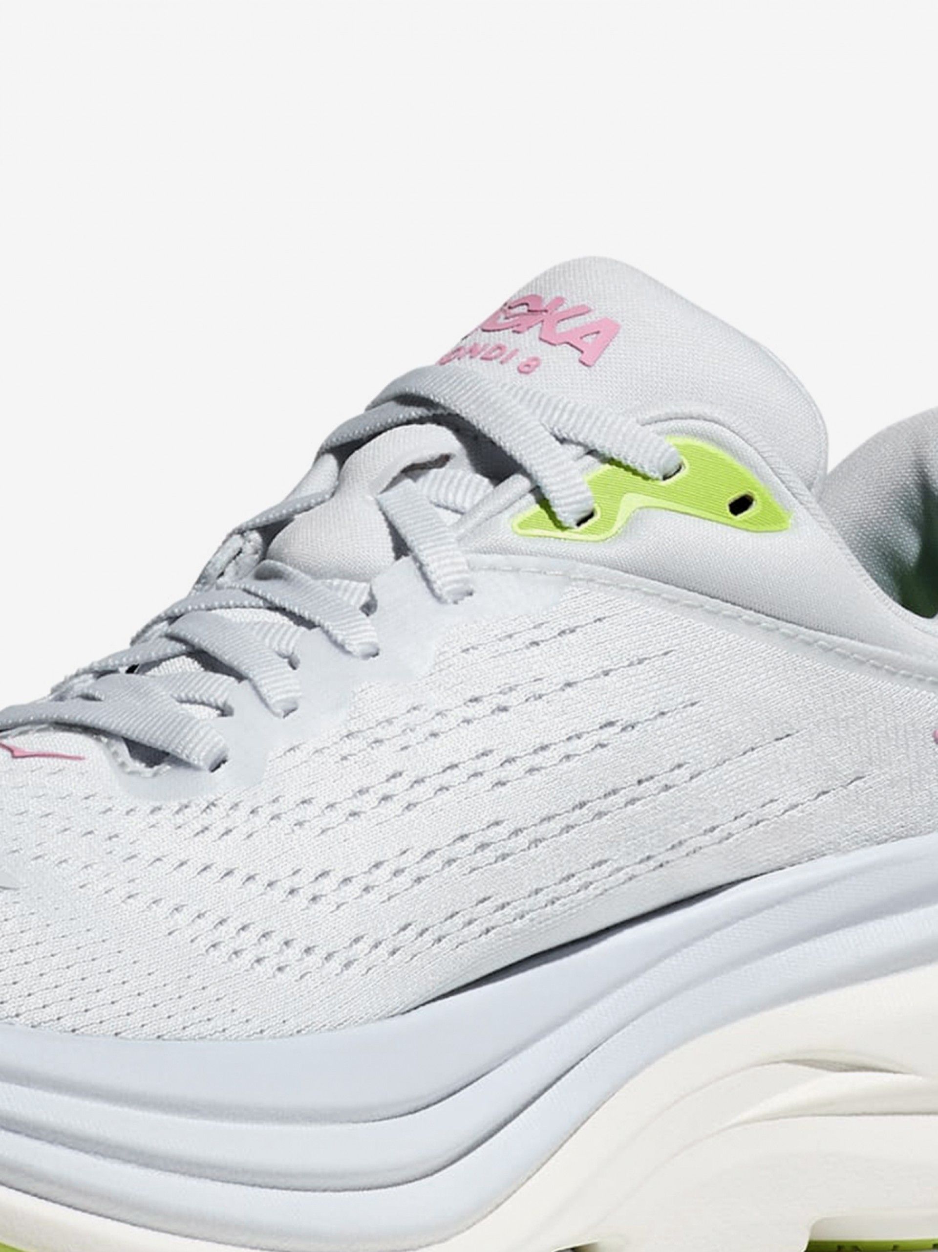 Zapatillas Hoka Bondi 8 W Grises