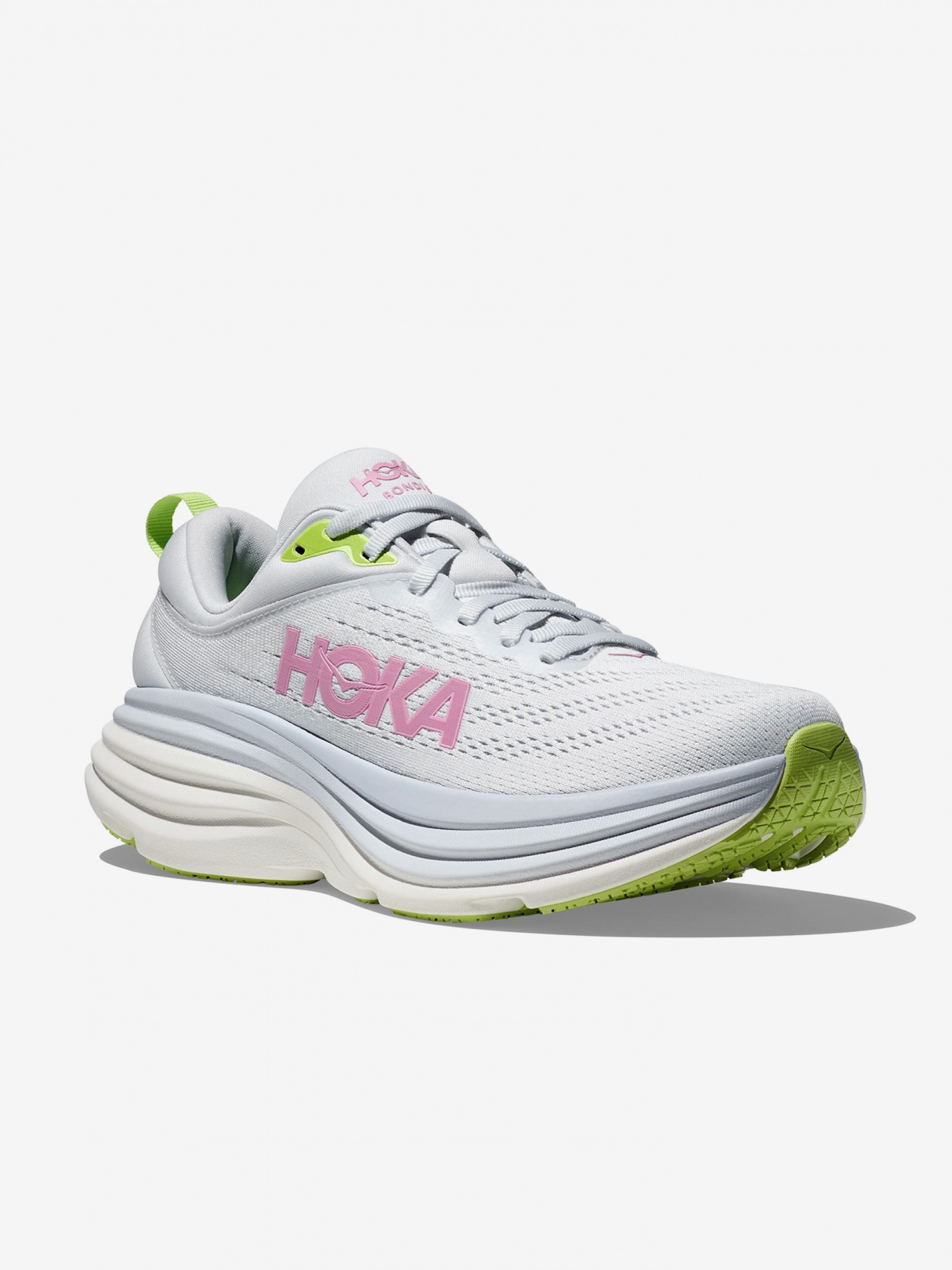 Zapatillas Hoka Bondi 8 W Grises