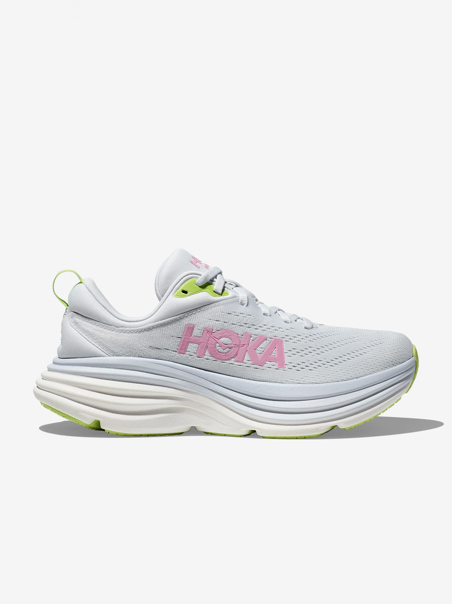 Zapatillas Hoka Bondi 8 W Grises