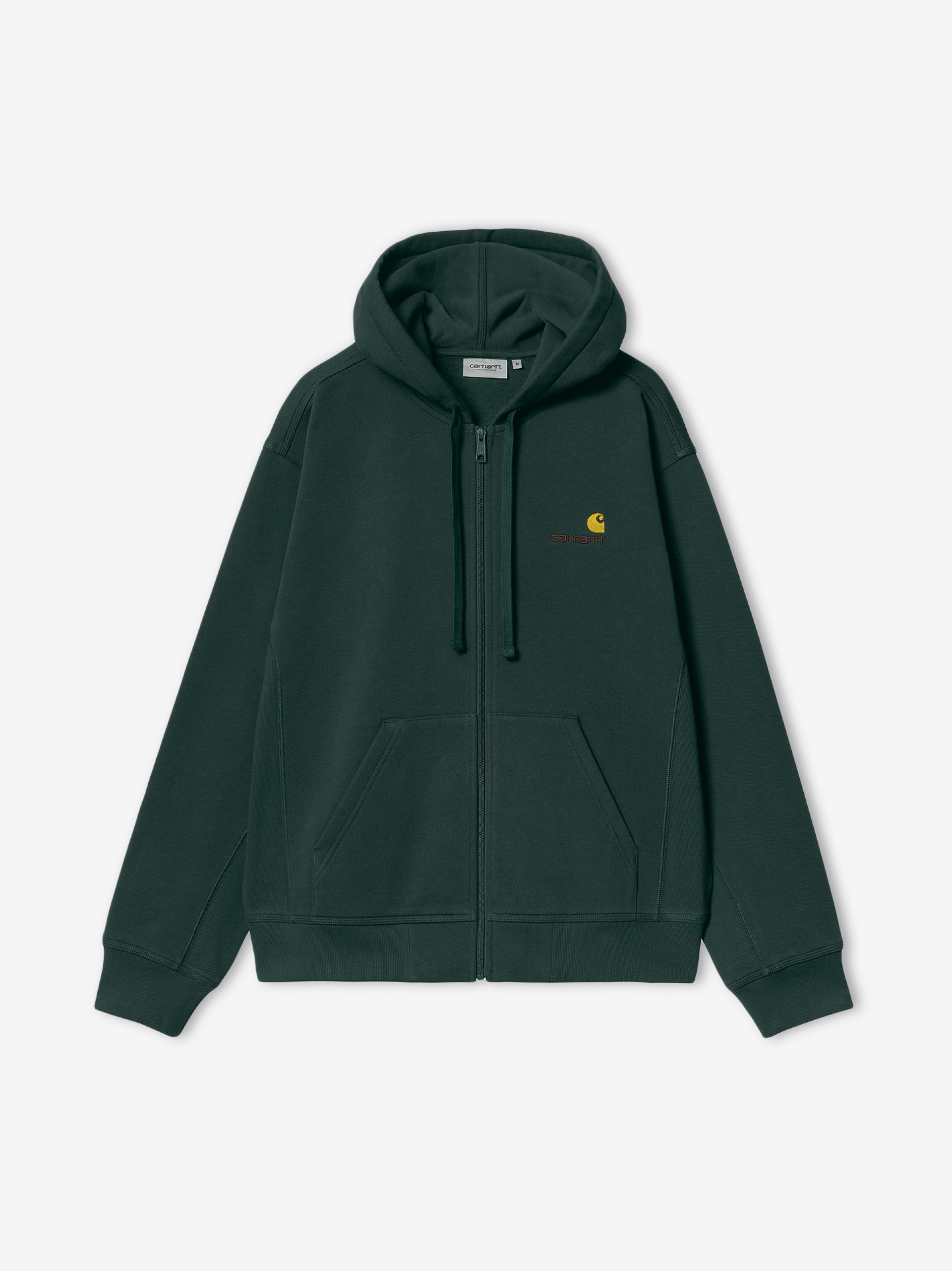 Carhartt WIP American Script Green Hooded Jacket