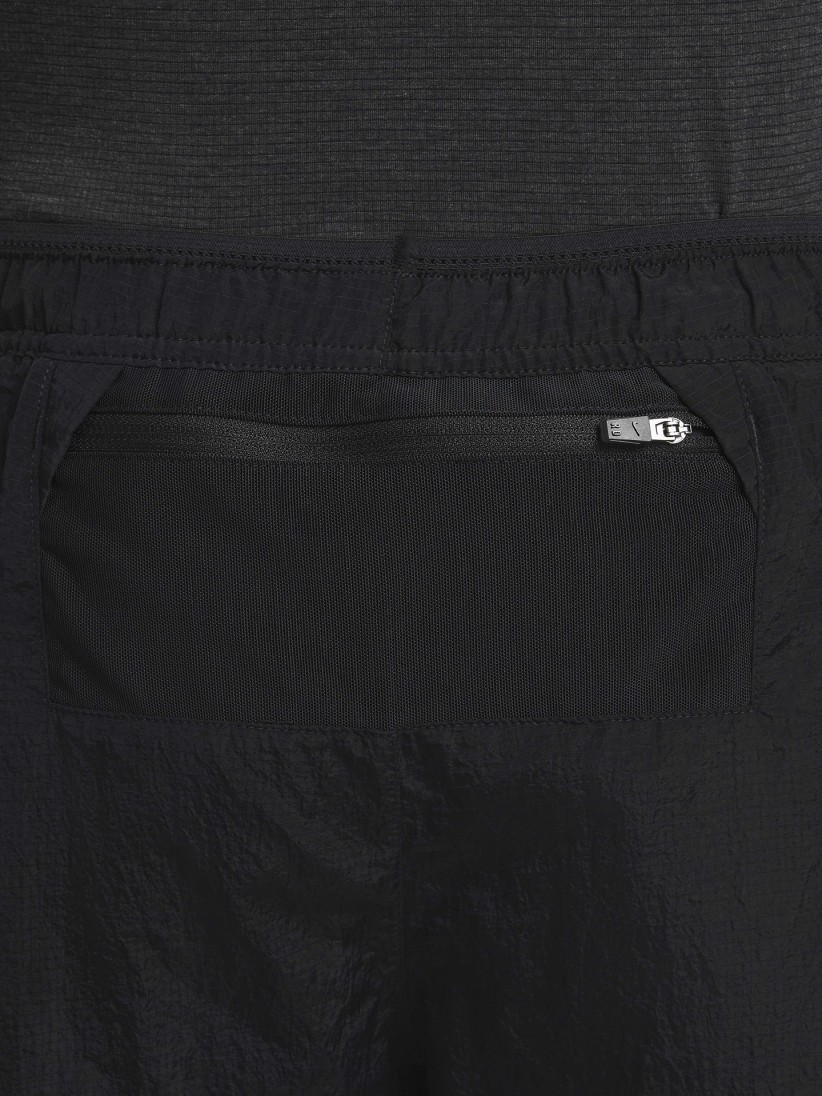 Pantalones Cortos de Running 2 en 1 Nike Stride Division Dri-FIT 13cm Negros Para Hombre