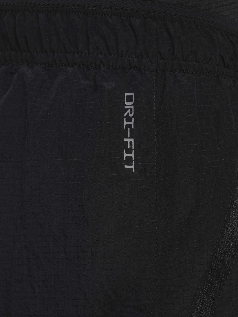 Pantalones Cortos de Running 2 en 1 Nike Stride Division Dri-FIT 13cm Negros Para Hombre