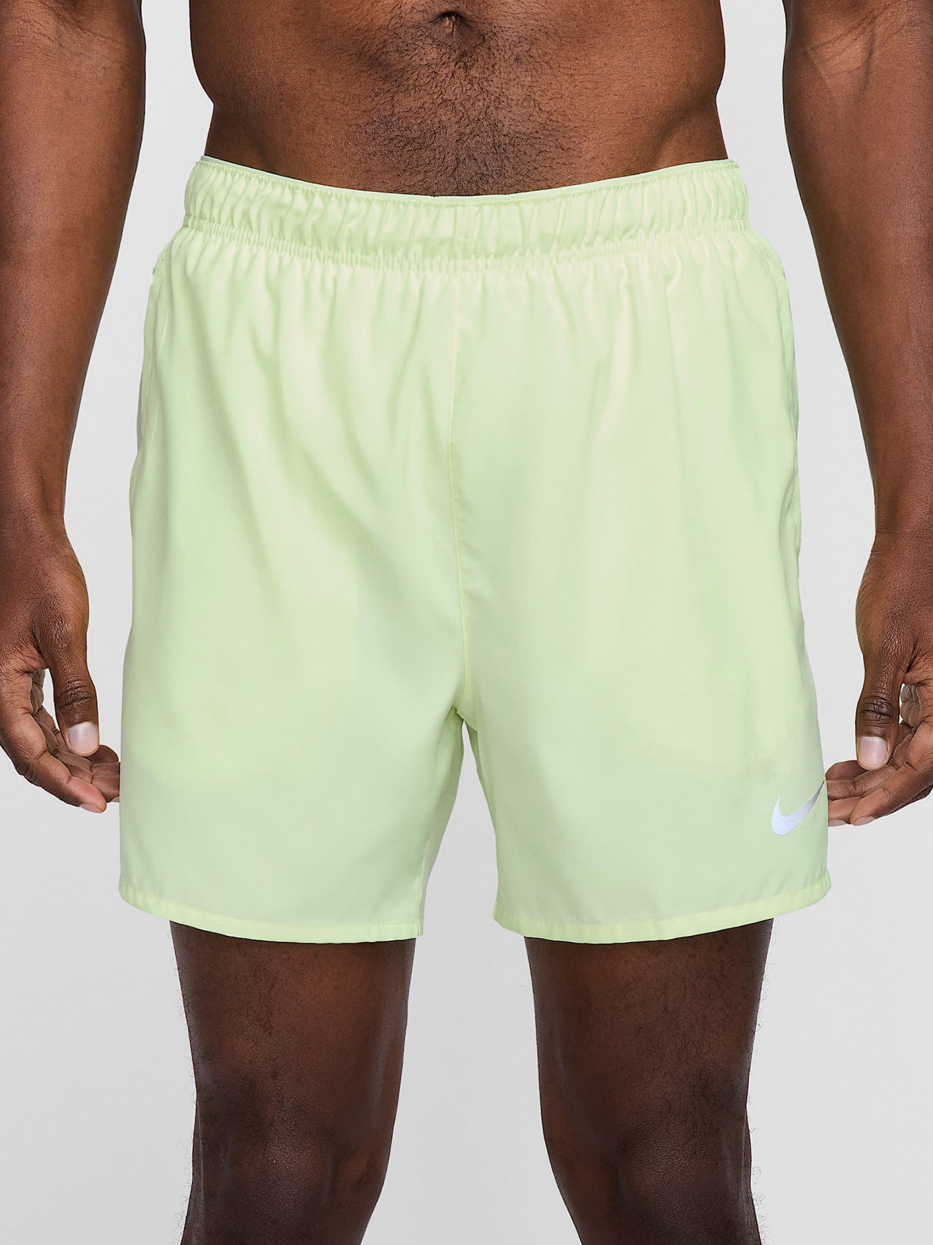 Calções de Running Nike Dri-FIT Challenger 13cm Verdes Para Homem