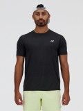 T-shirt New Balance Athletics Preta