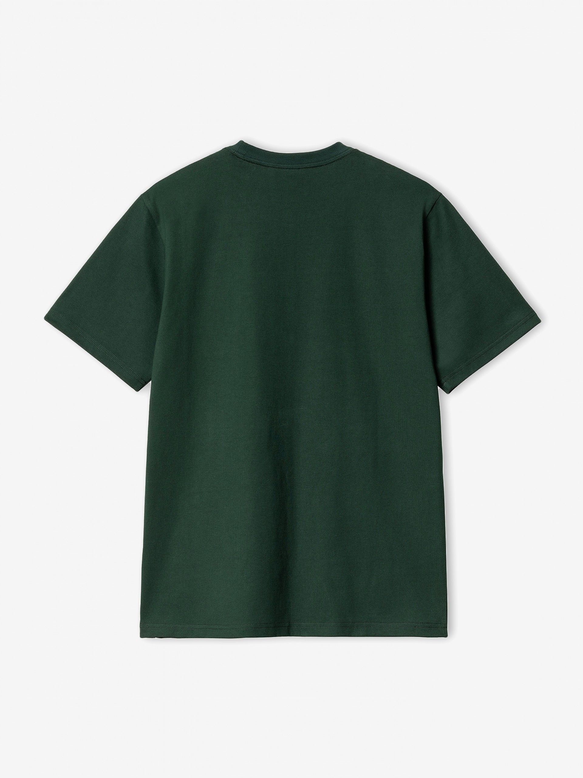 Carhartt WIP University Script Green T-shirt