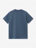 Camiseta Carhartt WIP American Script Azul