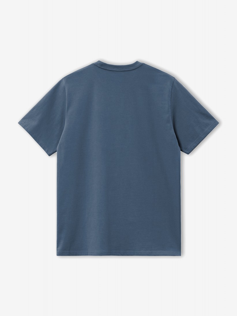 Camiseta Carhartt WIP American Script Azul