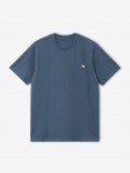 Camiseta Carhartt WIP American Script Azul