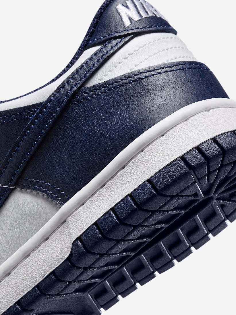 Sapatilhas Nike Dunk Low Azuis e Brancas Jnior