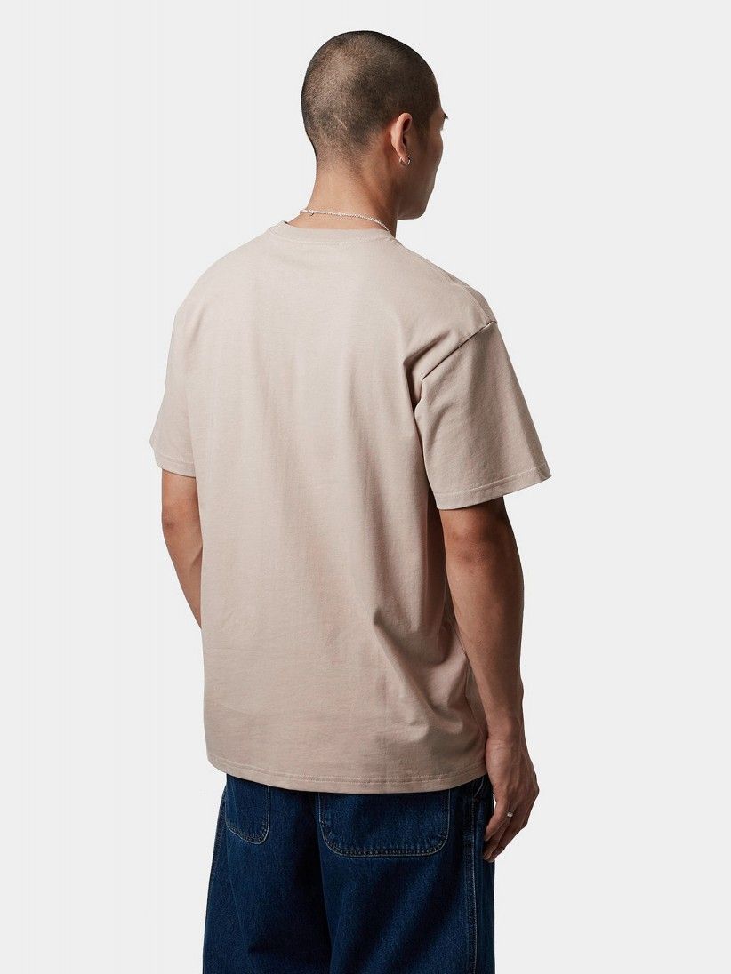 T-shirt Carhartt WIP Chase Bege