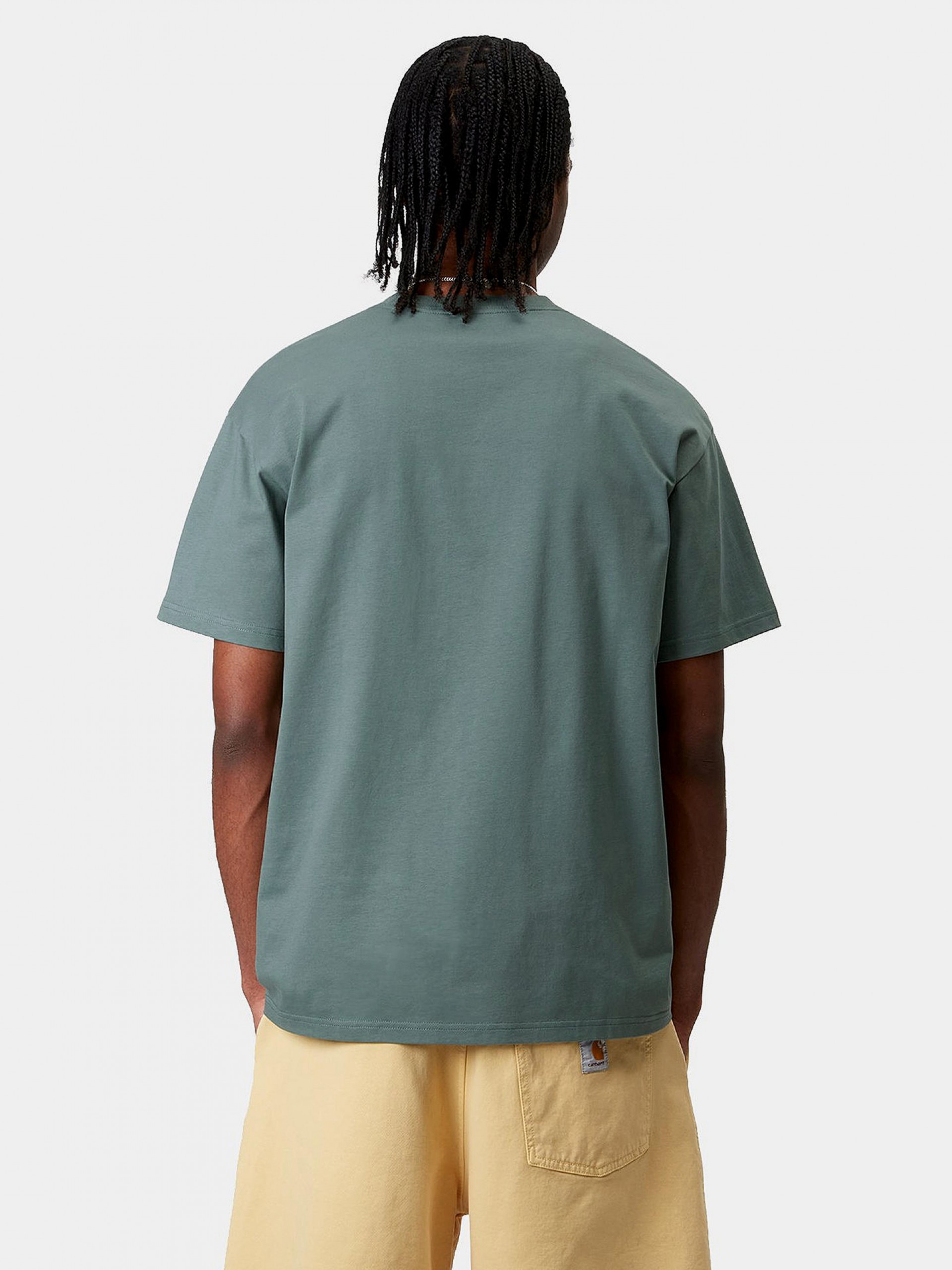 T-shirt Carhartt WIP Chase Verde
